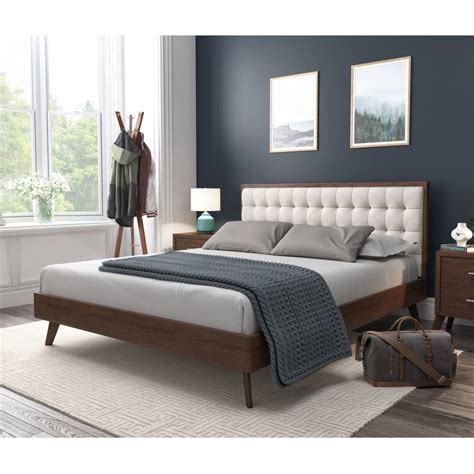 Modern Wood Bed Frame King Picturetiklo
