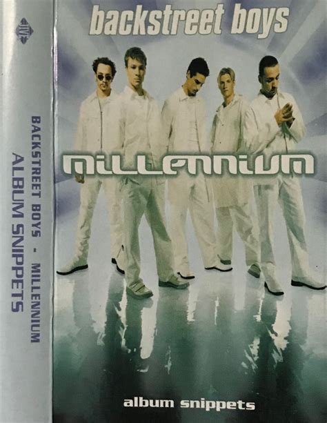 Backstreet Boys Millennium 1999 Snippets Cassette Discogs