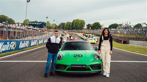 Emma Raducanu A Guest At The Porsche Carrera Cup Porsche Newsroom