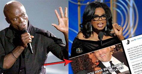 Pop Singer Seal Blasts Oprah In Meme Over Harvey Weinstein Scandal