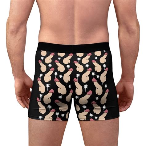 penis print boxer briefs gay man lingerie gay underwear for etsy