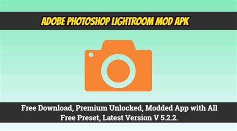 (click on 'allow from this source' if asked). Adobe Lightroom MOD Apk V 5.2.2 Free Download, Premium ...