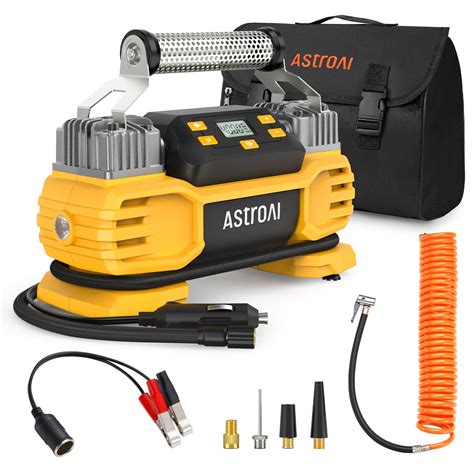 Buy Astroai Portable 160 Psi Heavy Duty Tire Inflator Pump With Screen