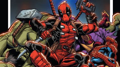 Deadpool Marvel Comics 4k 7330