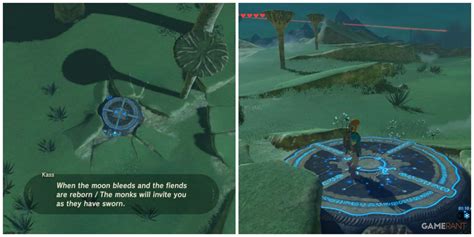 Breath Of The Wild Under A Red Moon Shrine Quest