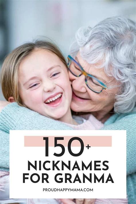 150 Nicknames For Grandma Cute And Funny