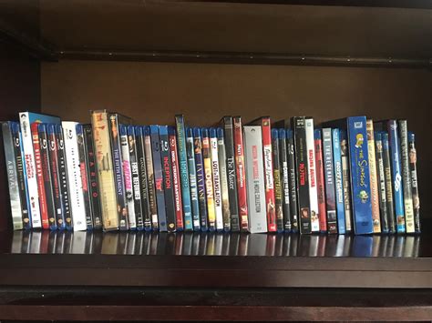 My Entire Blu Raydvd Collection So Far Ive Been Collecting For Maybe