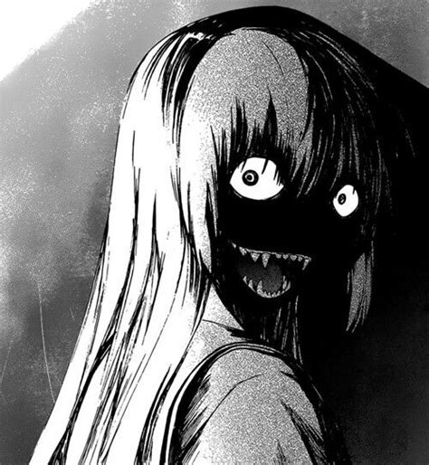 Scary Anime Girl Face