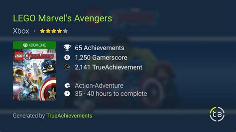 Lego Marvels Avengers Achievements Trueachievements