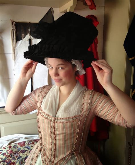 Two Nerdy History Girls More 18th C Hats From Colonial Williamsburg