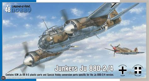 Junkers Ju 88d 24 148 Special Hobby Kits