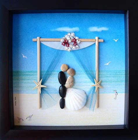 55+ Beautiful Pebble Art Ideas | Pebble art, Beach wedding gifts, Stone ...