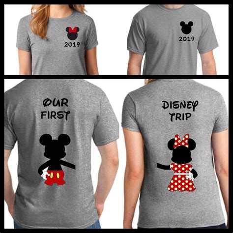Disney Couple Shirts Disney Couples Matching Shirts Disney Etsy