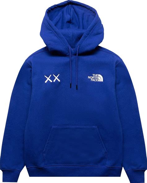 Buy The North Face X Kaws Pullover Hoodie Bolt Blue Nf0a7wliva6 Goat