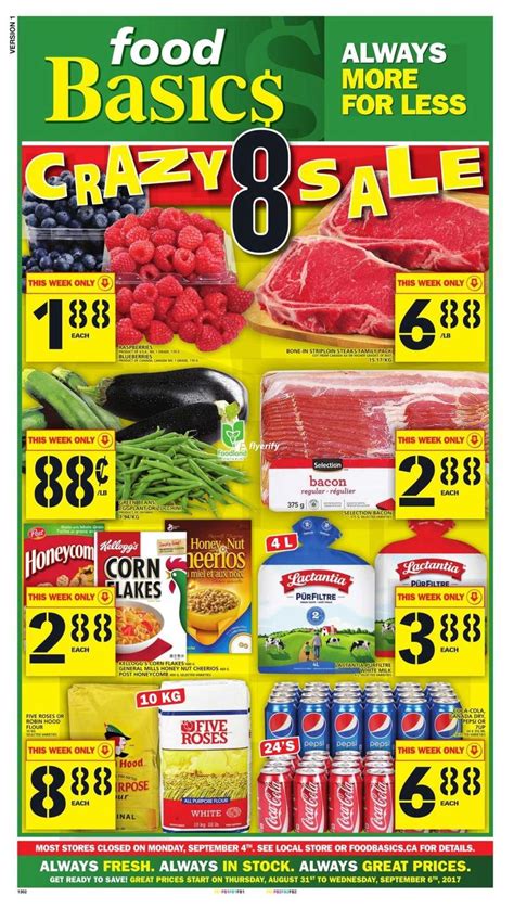 Food Basics Flyer August 31 To September 6 Canada