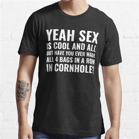 funny cornhole shirts and ts t shirt for sale by sqwear redbubble funny t shirts