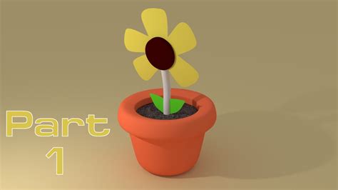 Blender Flower Model