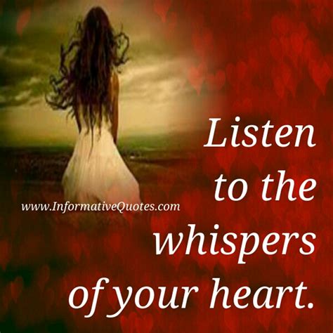 A quote can be a single line from one character or a memorable dialog between several characters. Listen to the whispers of the Heart - Informative Quotes