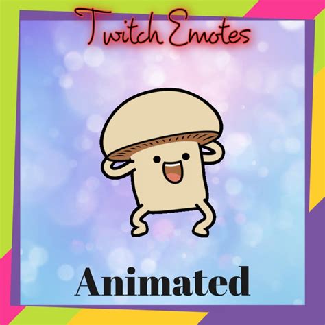 Animated Cute Dancing Mushroom Emote Twitch Emotes Cute Emotes