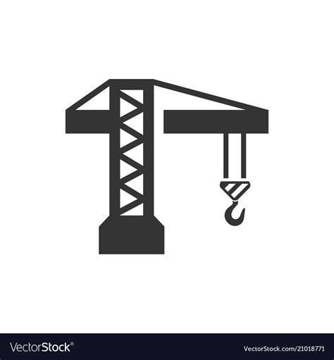 Crane Icon Royalty Free Vector Image Vectorstock