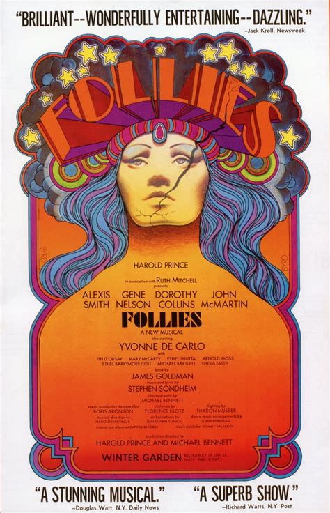 Follies Broadway Posters Musicals Folly