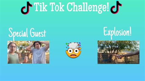 Tik Tok Challenge🤯 Special Guest Youtube