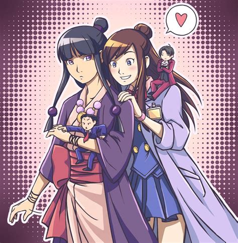 Ace Attorney Girls By ~veter Vetrennij On Deviantart Ace Phoenix