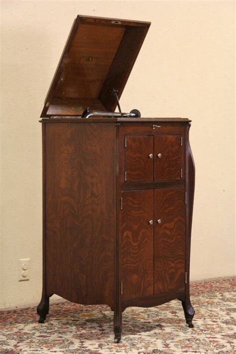 Victor Victrola Oak Antique Phonograph Record Player Model Vvxi Ebay