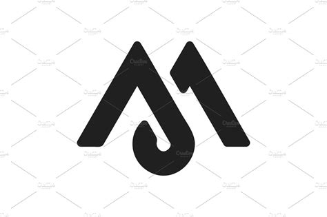 Letter M logo | Branding & Logo Templates ~ Creative Market gambar png