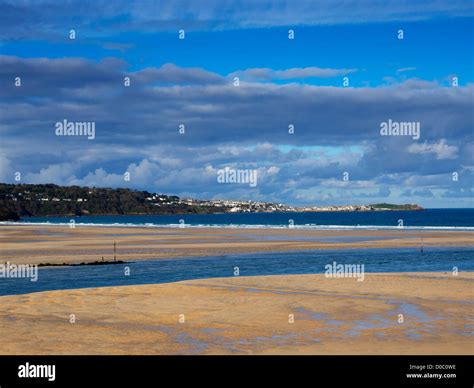 Hayle Estuary Cornwall Riviere Sands At The Mouth Of The Estuary