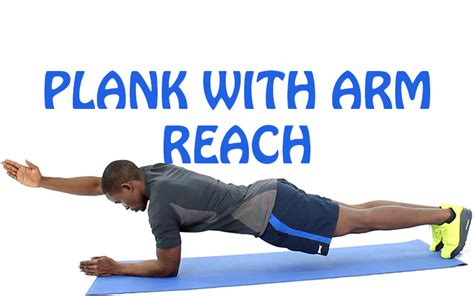 How To Do Plank With Arm Reach Exercises Properly Archives Flab Fix