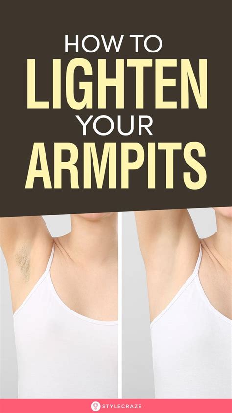How To Lighten Your Armpits Waxing Tips Waxing Armpits Dark Armpits