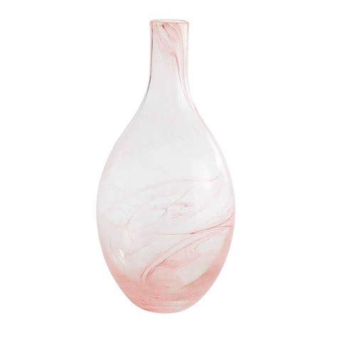 Vasija Pink Swirl Glass Pier 1 Imports