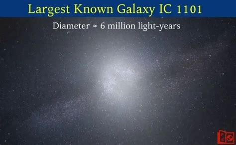 Largest Known Galaxy Ic 1101 Size Distance Facts