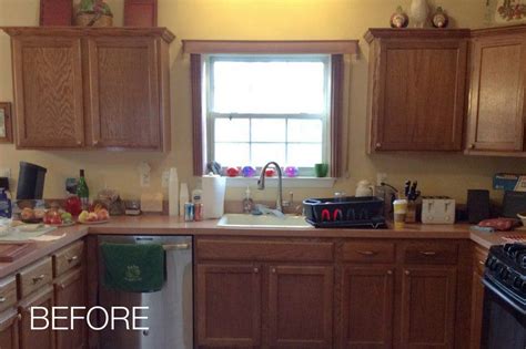 Base cabinets refaced to avoid wasting granite. 8 Amazing Refacing Transformations [Before & After Photos ...