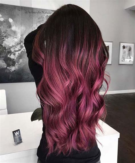 43 Burgundy Hair Color Ideas And Styles For 2019 Stayglam