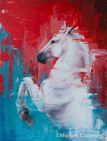 Abstract Horse Painting Realistic Oil Painting Oil Painting Nature