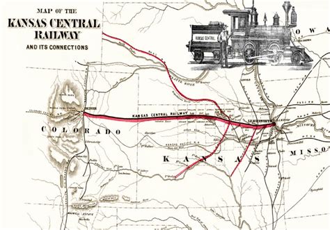 Kansas Central Railway Legends Of Kansas