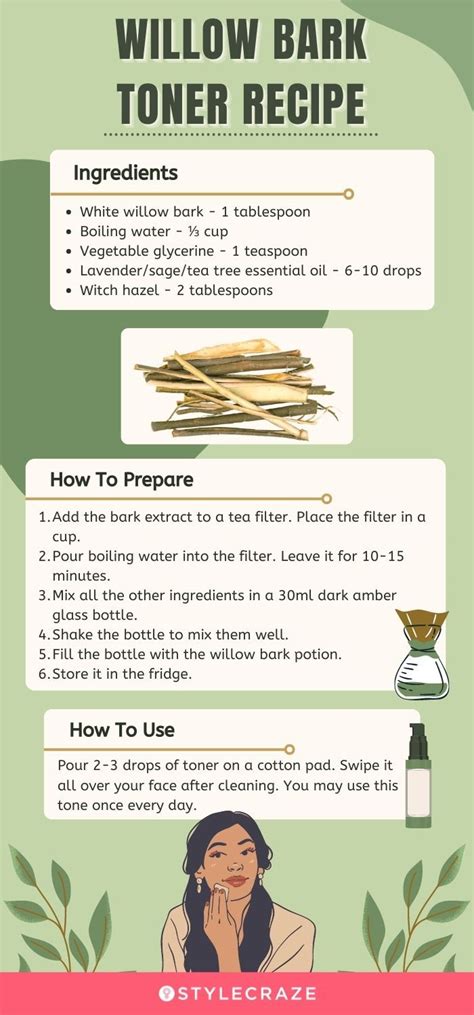 Benefits Of Willow Bark Extract For The Skin How To Use It