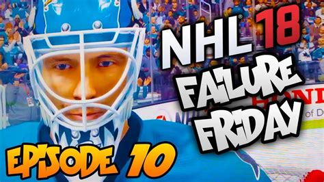 Find out which nhl goalies are projected to start over the next week. NHL 18 - Failure Friday! | EP10 | GOALIE STUCK IN THE NET, FIGHTING NOBODY, DUMB AI - YouTube