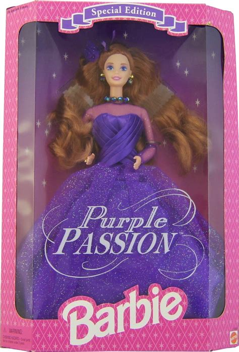 1995 special edition purple passion barbie doll 2 13555 barbie dolls christmas barbie