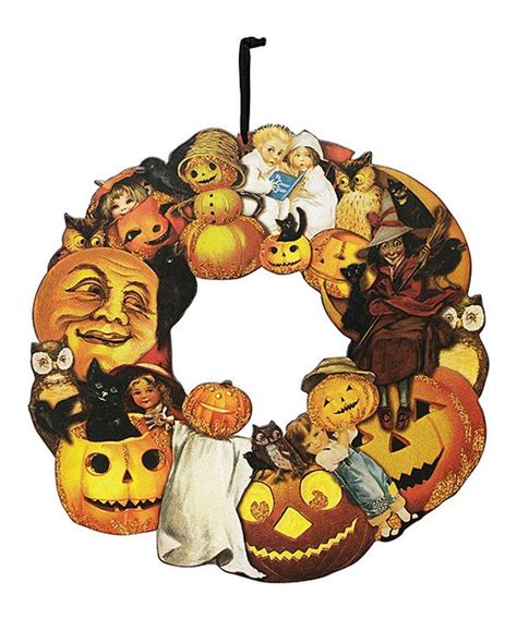 Take A Look At This Vintage Halloween Wreath On Zulily Today Vintage