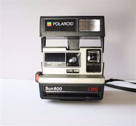 Vintage Polaroid Camera Sun 600 Lms Instant Film Camera Not Tested