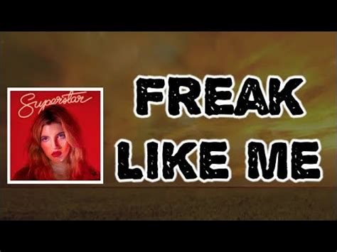 Caroline Rose Freak Like Me Lyrics Youtube