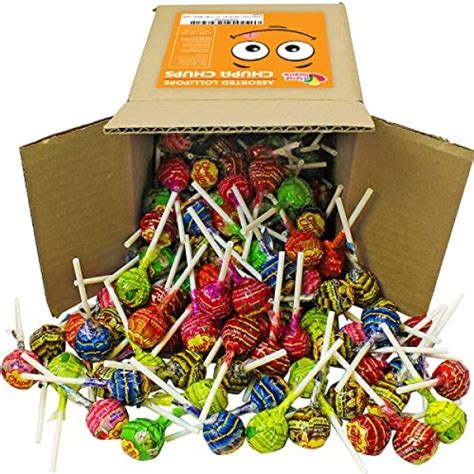 Snacks And Candy Chupa Chups Assorted Lollipops 1 Lb Bag