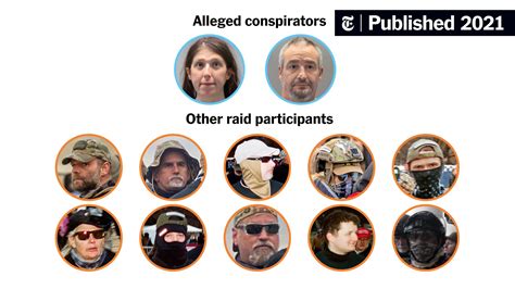 Tracking The Oath Keepers Who Attacked The Capitol The New York Times