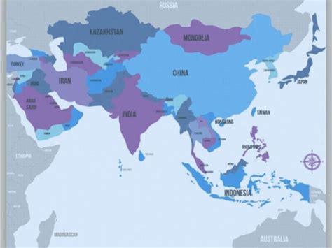Lengkap Negara Di Benua Asia Beserta Ibukota Karakteristiknya