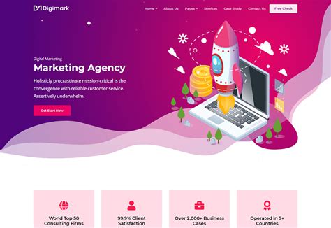 Marketing Website Templates