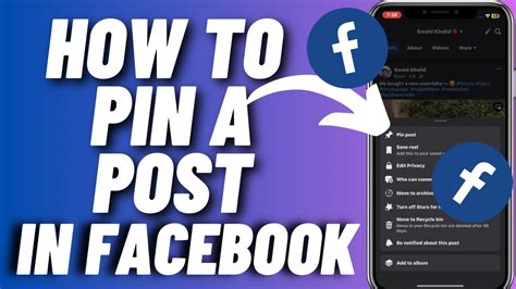 How To Pinunpin Post In Facebook In 1 Minute Pin Post On Facebook