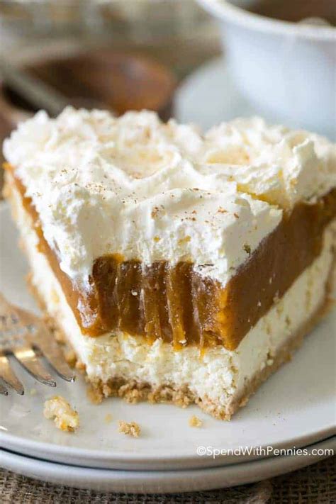 And yes, it really does take only 10 minutes to prepare the filling for this pie. No Bake Pumpkin Cheesecake {Easy To Make} - Spend With Pennies